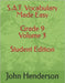 S.A.T. Vocabulary Made Easy Grade 9 Volume 3 Student Edition by Henderson, John