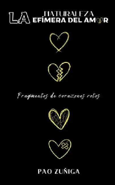 La Naturaleza Efímera del Amor: Fragmentos de Corazones Rotos by Paola Zuñiga