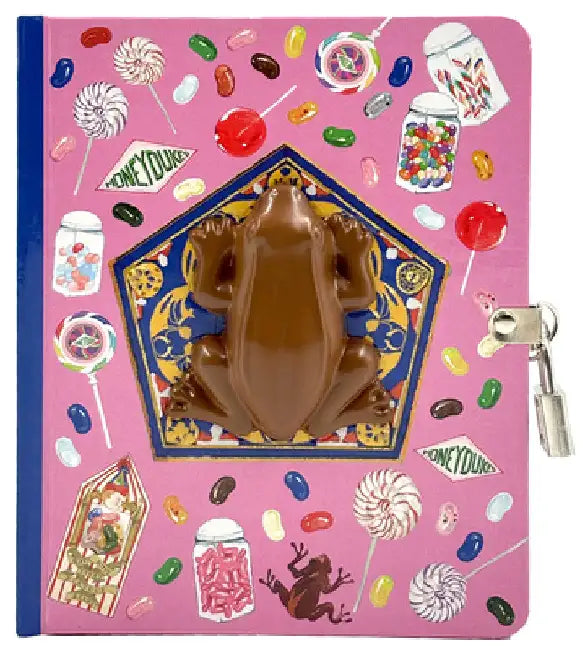Harry Potter: Chocolate Frog Squishy Lock & Key Diary by Insight Editions