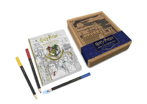 Harry Potter Mini Coloring Set: Contains 64pp coloring book and 12 premium colored pencils by Insight Editions (CRT)
