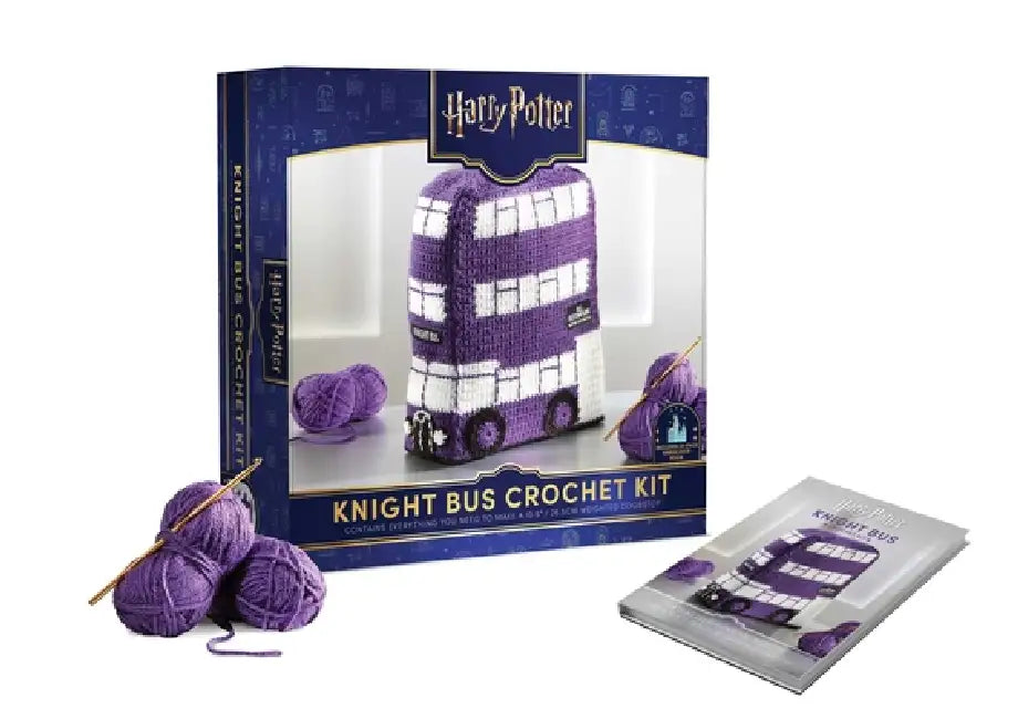 Harry Potter: Knight Bus Doorstop Crochet Kit by Insight Editions (CRT)