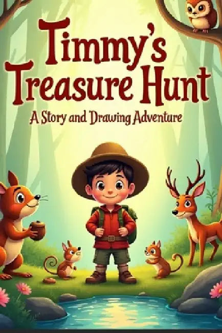 Story and Draw Book: Timmy's Treasure Hunt: Timmy's Treasure Hunt by Sky Dream