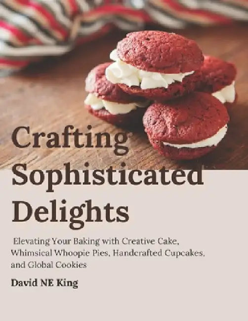 Crafting Sophisticated Delights: Elevating Your Baking with Creative Cake, Whimsical Whoopie Pies, Handcrafted Cupcakes, and Global Cookies by David Ne King