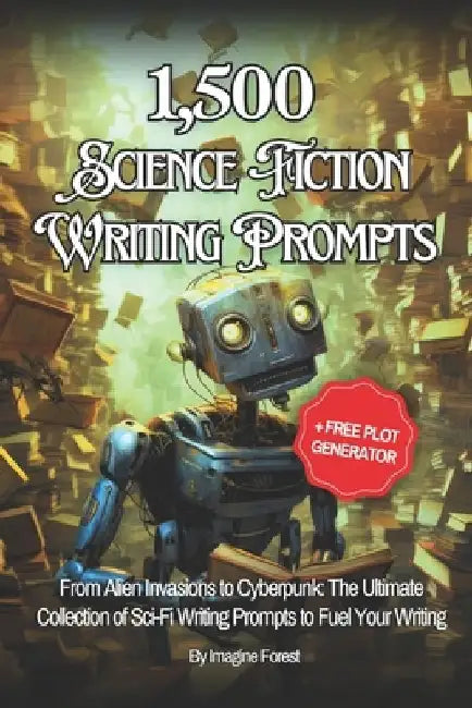 1,500+ Sci-Fi Writing Prompts (+ Free Plot Generator): From Alien Invasions to Cyberpunk: The Ultimate Collection of Sci-Fi Writing Prompts to Fuel Yo by Imagine Forest