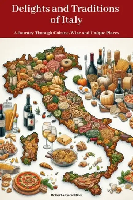 Delights and Traditions of Italy: A Journey Through Cuisine, Wine, and Unique Places by Roberto Borzellino