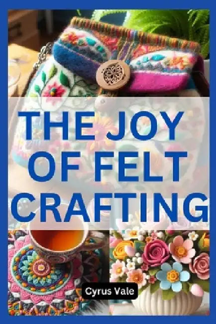 The Joy of Felt Crafting: Fun and Creative Projects for Everyone by Cyrus Vale