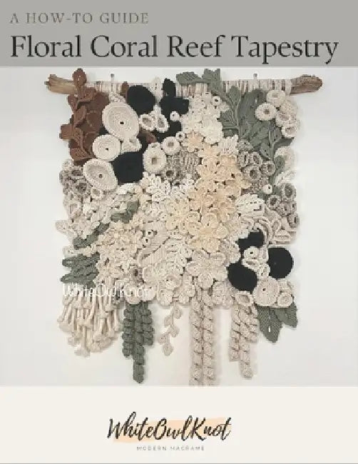 Floral Coral Reef Tapestry