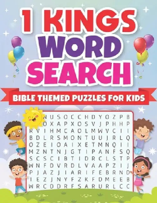 1 Kings Adventure: Bible Word Search for Children by Christina Monique Asare