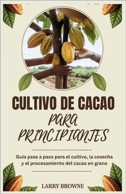 Cultivo de Cacao Para Principiantes: Guía paso a paso para el cultivo, la cosecha y el procesamiento del cacao en grano by Browne, Larry