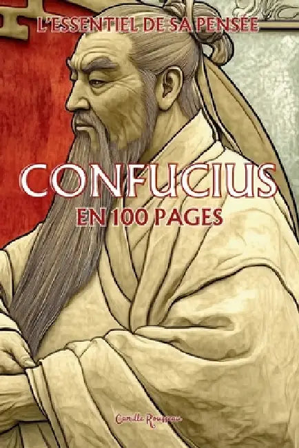 Confucius: l'essentiel de sa pensée en 100 pages: Découvrez la philosophie de Confucius, une pensée qui invite à harmoniser les relations humaines, à by Camille Rousseau