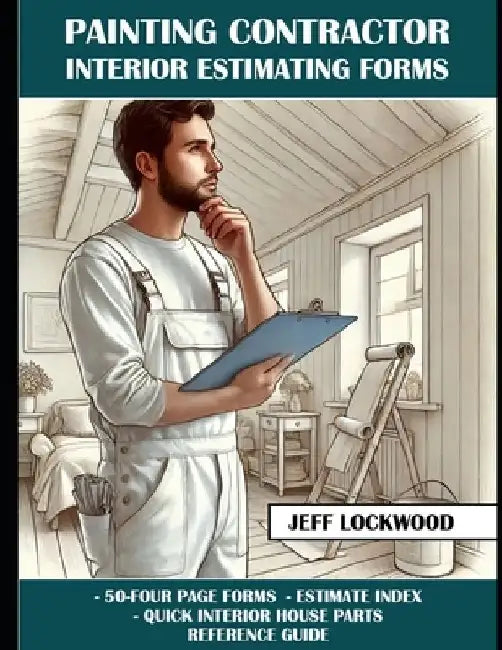 Painting Contractor Interior Estimating Forms: 50, four page, detailed forms for collecting client information. by Jeff Lockwood