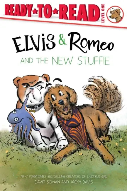 Elvis & Romeo and the New Stuffie: Ready-To-Read Level 1 by David Soman, David Soman, Jacky Davis
