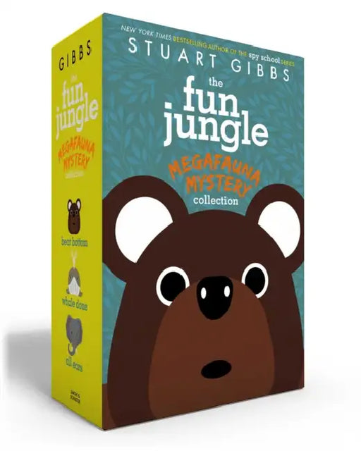 The Funjungle Megafauna Mystery Collection (Paperback Boxed Set): Bear Bottom; Whale Done; All Ears by Stuart Gibbs