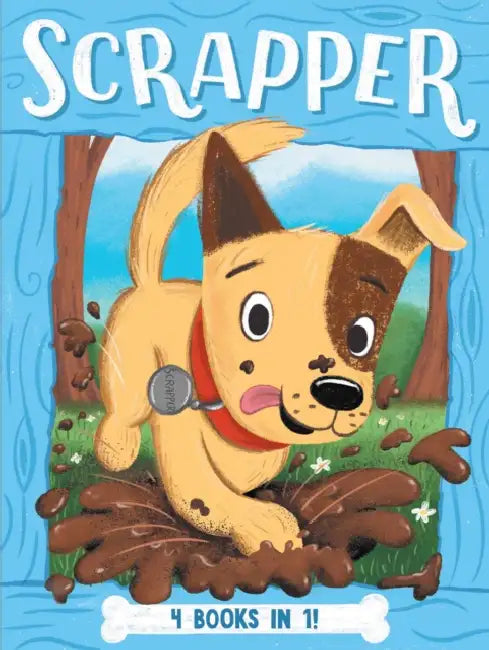 Scrapper 4 Books in 1!: Leader of the Pack; Pup vs. Squirrel; Hot Dog Days; Do the Fox Trot by Cam Higgins, Ariel Landy