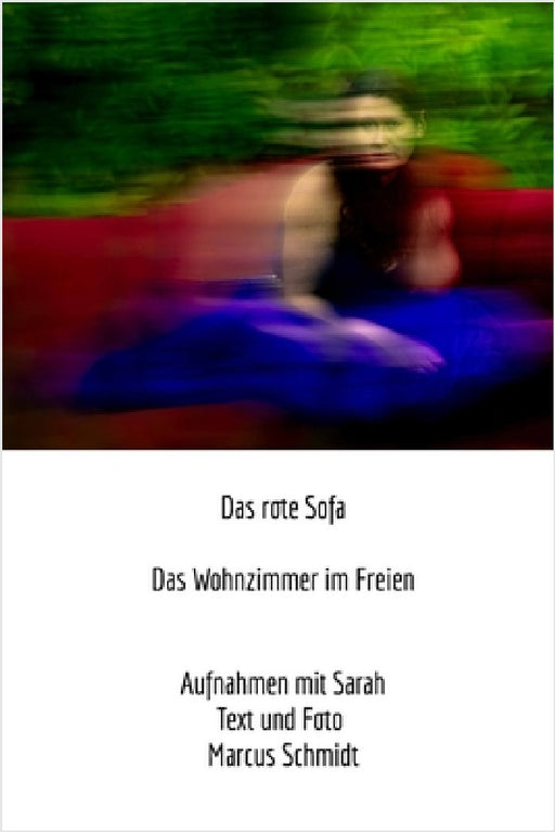 Das rote Sofa - Sarah by Marcus Schmidt