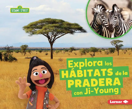 Explora Los Hábitats de la Pradera Con Ji-Young (Explore Grassland Habitats with Ji-Young) by Charlotte Reed