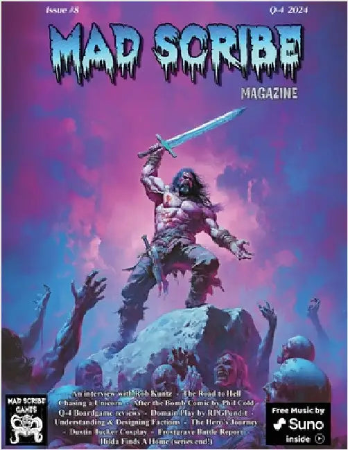 Mad Scribe Magazine Issue #8 by Chris Miller