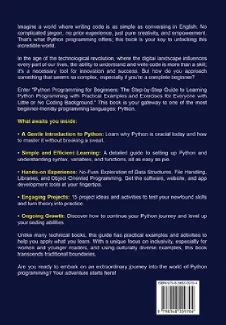 Python Programming for Beginners by Philomena Ogoh