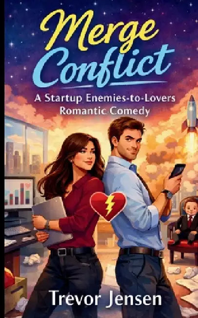Merge Conflict: A Startup Enemies-to-Lovers Romantic Comedy by Trevor Jensen