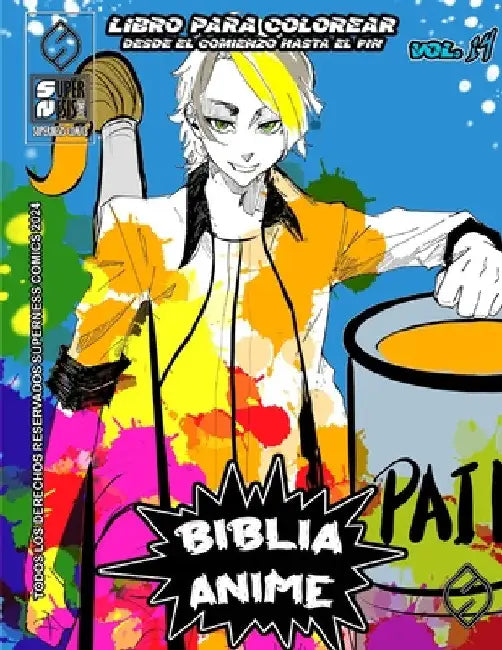 Biblia Anime Desde El Inicio Hasta El Final Vol 14: libro para colorear by Javier H. Ortiz