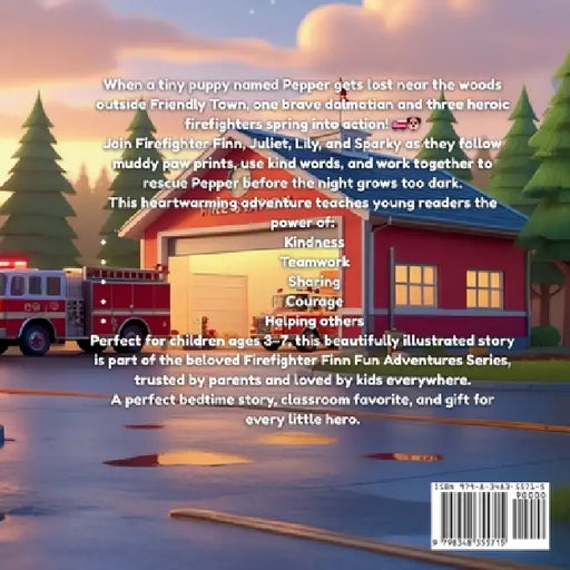 Firefighter Finn and the Great Forest Paw-Print Trail! by Steven Patrick Gentile