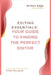 Editing Essentials: Your Guide to Finding the Perfect Editor by B. Alan Bourgeois