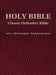 Classic Orthodox Bible - vol. 3 - Old Testament - Wisdom Literature by C. J. S. Hayward