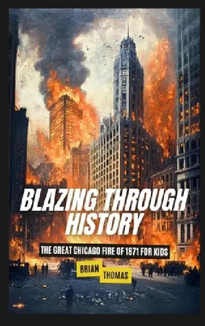 Blazing Through History: The Great Chicago Fire of 1871 for Kids by Brian Thomas