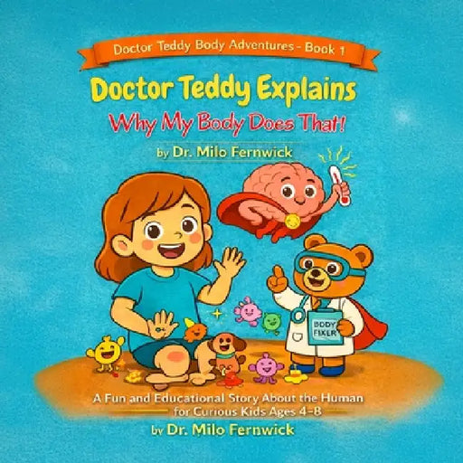 Doctor Teddy Explains Why My Body Does That! A Fun and Educational Story About the Amazing Human Body, Sickness, and Healing - for Curious Kids Ages 4 by Milo Fernwick