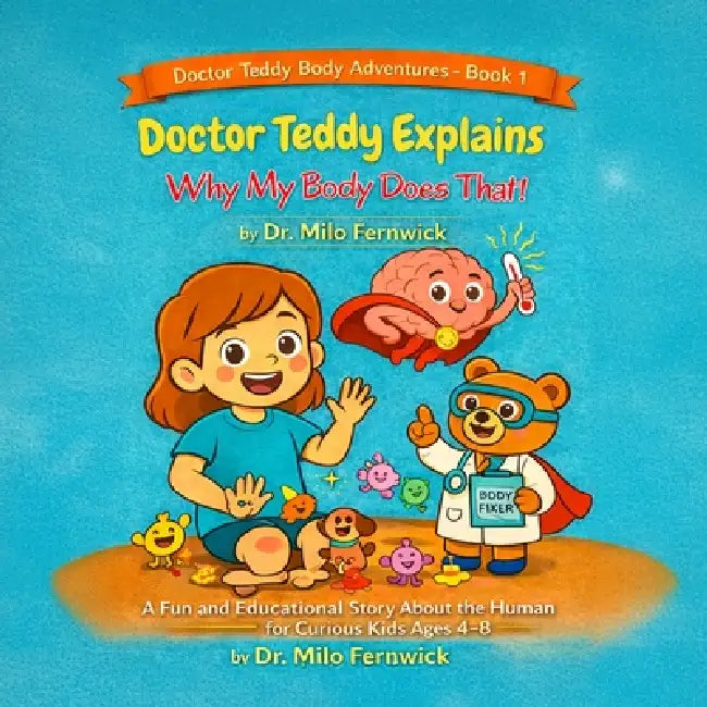 Doctor Teddy Explains Why My Body Does That! A Fun and Educational Story About the Amazing Human Body, Sickness, and Healing - for Curious Kids Ages 4 by Milo Fernwick
