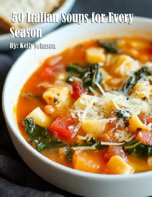 50 Italian Soups for Every Season by Kelly Johnson