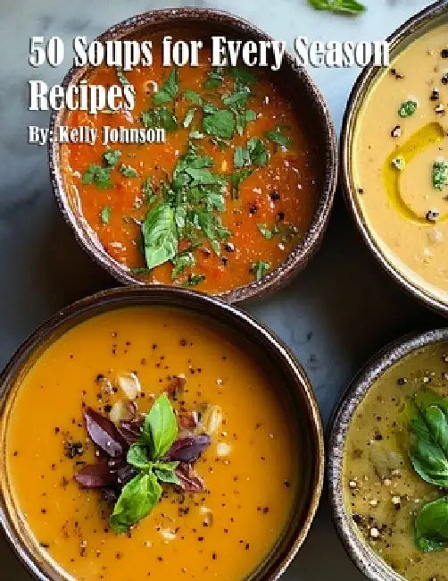 50 Soups for Every Season Recipes by Kelly Johnson