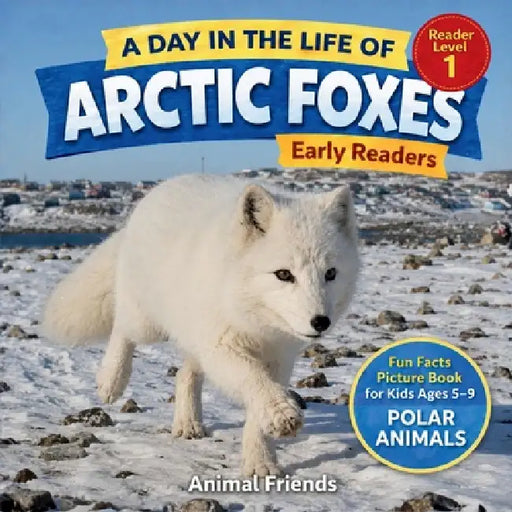 Arctic Foxes: Fun Facts Nonfiction Picture Book for Early Readers, Classrooms, and Homeschool Kids Ages 5-9 by Animal Friends