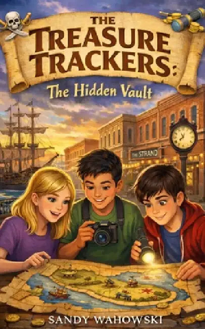 The Treasure Trackers: The Hidden Vault by Sandy Wahowski