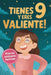 Tienes 9 y eres valiente!: 15 historias inspiradoras de autoestima y resiliencia para niñas: relatos para fomentar valores, confianza y creatividad by Amelia Bright