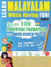 Learn Malayalam While Having Fun! - For Children: Kids of All Ages - Study 100 Essential Thematics with Word Search Puzzles - Vol.1 by Linguas Classics