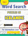 Word Search Puzzles in Icelandic for Intermediate Level - Awesome! Vol.1 - Delta Classics by Best Activity Books