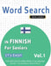 Word Search in Finnish for Seniors - It's Easy! Vol.1 - Delta Classics - Find 2000 Cleverly Hidden Words: A Fun Language Activity - Includes Bonus Gam by Best Activity Books