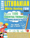 Learn Lithuanian While Having Fun! - For Adults: Easy to Advanced - Study 100 Essential Thematics with Word Search Puzzles - Vol.1 by Linguas Classics
