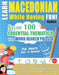 Learn Macedonian While Having Fun! - For Adults: Easy to Advanced - Study 100 Essential Thematics with Word Search Puzzles - Vol.1 by Linguas Classics
