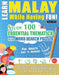 Learn Malay While Having Fun! - For Adults: Easy to Advanced - Study 100 Essential Thematics with Word Search Puzzles - Vol.1 by Linguas Classics
