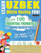 Learn Uzbek While Having Fun! - For Adults: Easy to Advanced - Study 100 Essential Thematics with Word Search Puzzles - Vol.1 by Linguas Classics