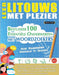Leer Litouws Met Plezier - Voor Volwassenen: Gemakkelijk Tot Gevorderd - Bestudeer 100 Essentiële Onderwerpen Met Woordzoekers - Vol.1 by Linguas Classics