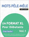 Mots Pêle-Mêle En Format XL Pour Débutants - c'Est Facile ! - Vol.1 - Delta Classics - 2000 Mots Mêlés - Une Activité Linguistique Très Amusante - Inc by Delta Classics