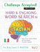 Challenge Accepted! - Hard and Engaging Word Search in Italian for Kids Level 2: Master - Vol.1 - Delta Classics - Test Your Skills with an Extreme Pu by Delta Classics