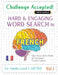 Challenge Accepted! - Hard and Engaging Word Search in French for Adults Level 1: Gifted - Vol.1 - Delta Classics - Test Your Skills with an Extreme P by Delta Classics