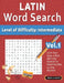 Latin Word Search - Level of Difficulty: Medium - Vol.1 - Delta Classics - Give Your Eyes a Rest with the Easiest to Read Puzzles on the Market! by Delta Classics