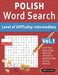 Polish Word Search - Level of Difficulty: Medium - Vol.1 - Delta Classics - Give Your Eyes a Rest with the Easiest to Read Puzzles on the Market! by Delta Classics