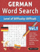 German Word Search - Level of Difficulty: Hard - Vol.1 - Delta Classics - Give Your Eyes a Rest with the Easiest to Read Puzzles on the Market! by Delta Classics