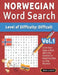 Norwegian Word Search - Level of Difficulty: Hard - Vol.1 - Delta Classics - Give Your Eyes a Rest with the Easiest to Read Puzzles on the Market! by Delta Classics